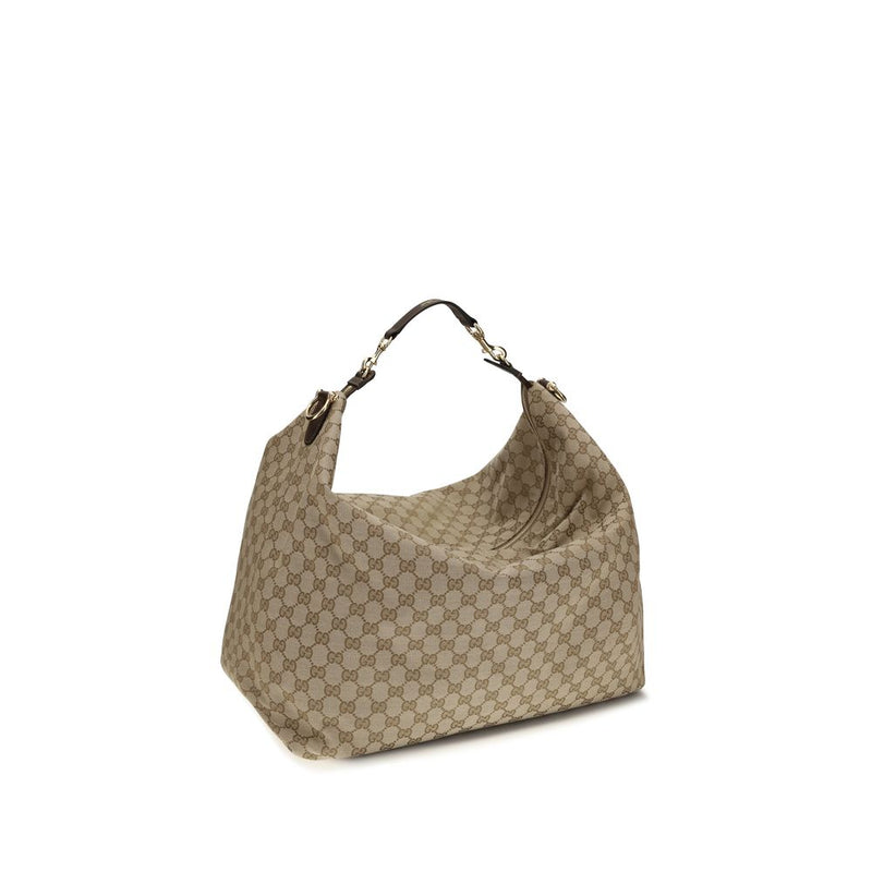 Sac bandoulière Gucci en tissu beige