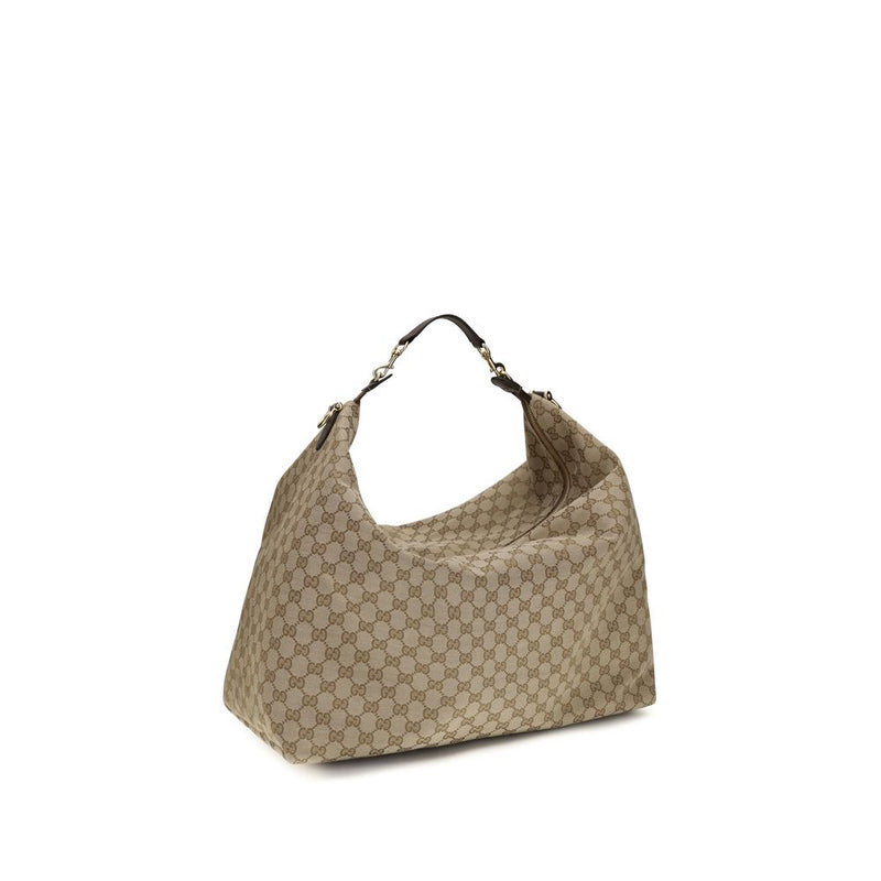 Sac bandoulière Gucci en tissu beige