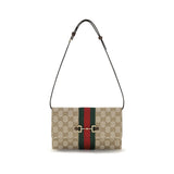 Gucci Brown Fabric Wallet