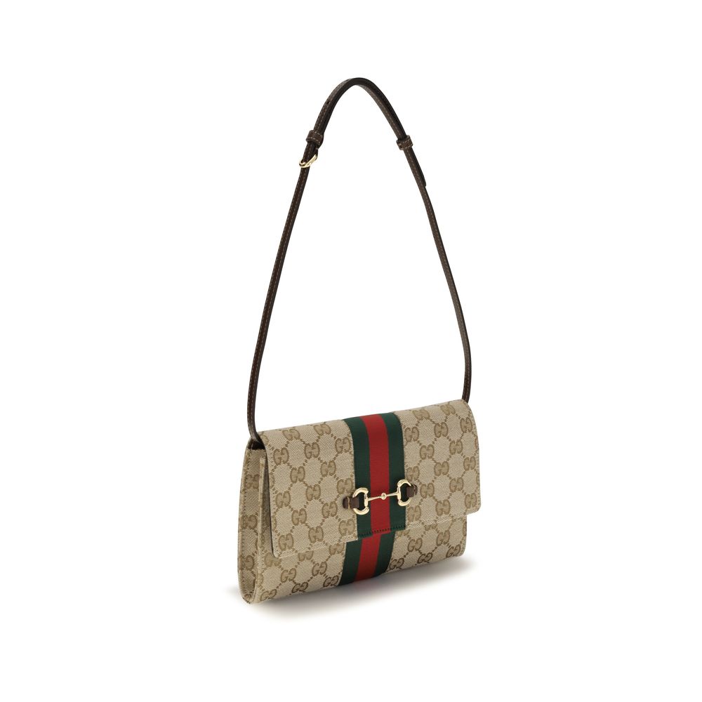 Gucci Brown Fabric Wallet