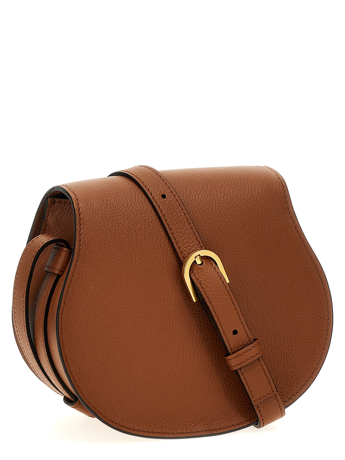 Sac bandoulière Chloé Brown en cuir d'agneau