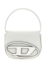 Sac à main en cuir de vachette blanc Diesel