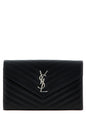 Saint Laurent Black Calfskin Clutch Bag