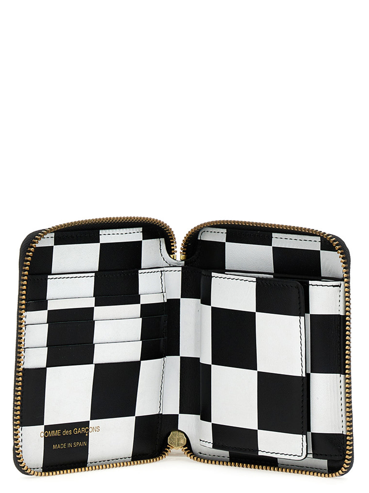 Comme Des Garçons Black Calfskin Cardholder