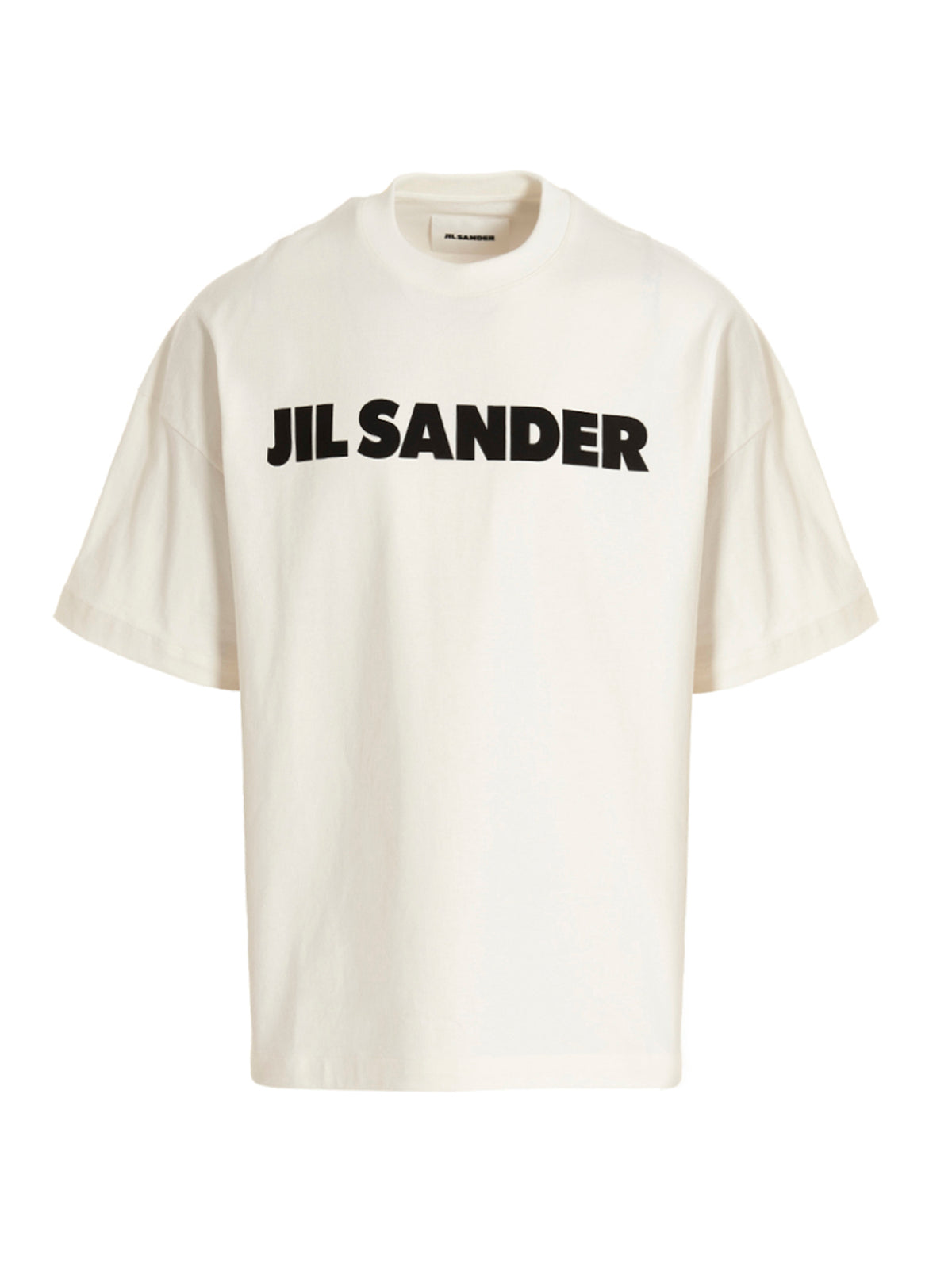 T-shirt bicolore en coton Jil Sander