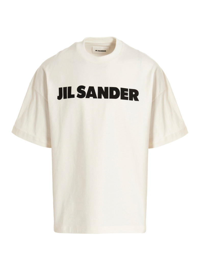 T-shirt bicolore en coton Jil Sander