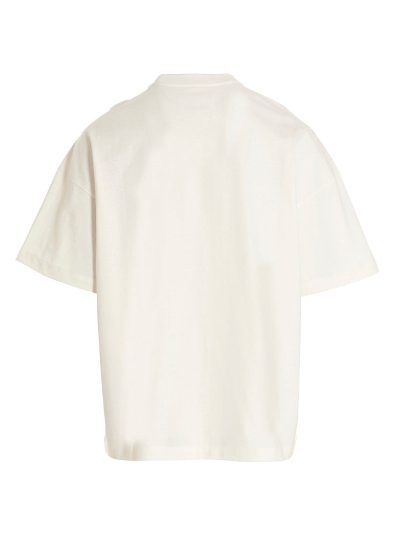 T-shirt bicolore en coton Jil Sander