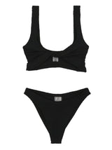 Hunza G June Black Nylon Bikini - Stylish Swimwear for Women