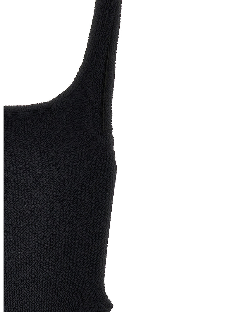 Maillot de bain une pièce Hunza G en polyamide noir