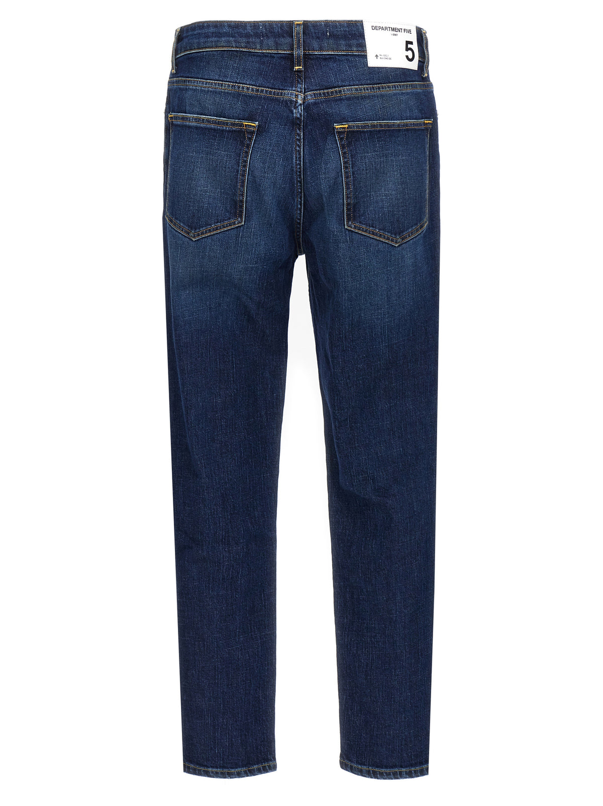 Jean droit en coton bleu Department 5