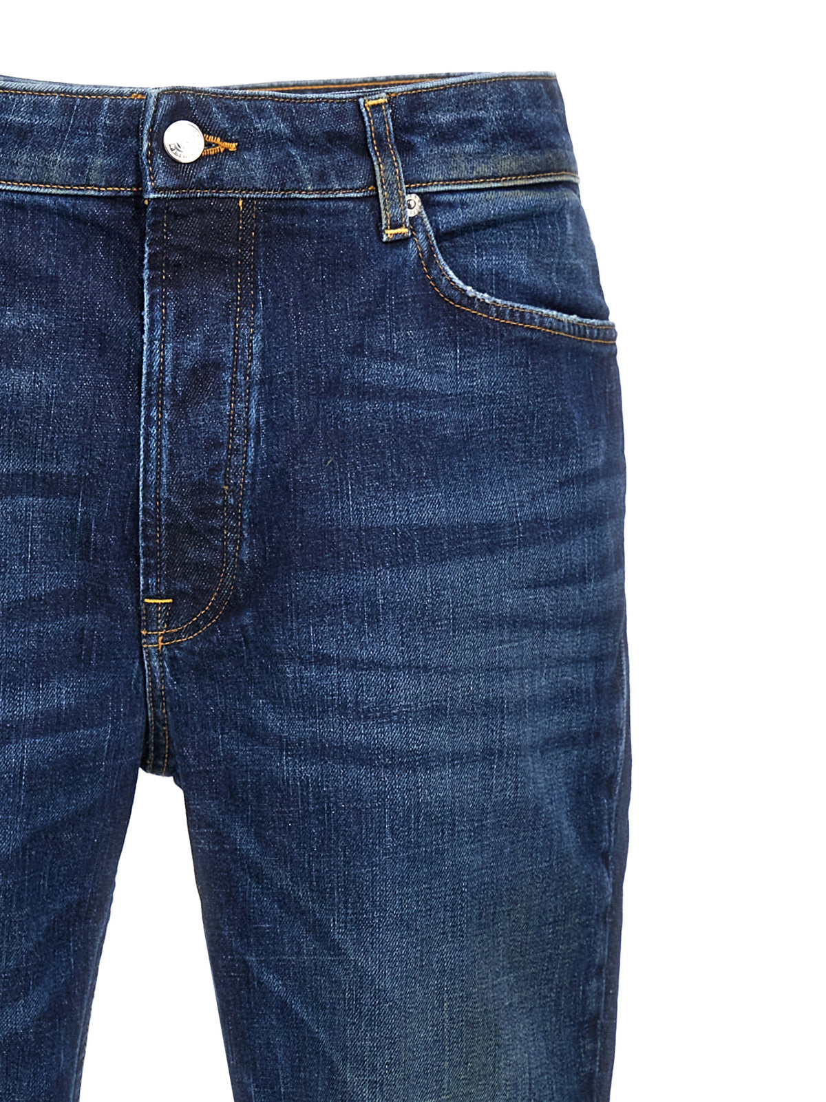 Jean droit en coton bleu Department 5
