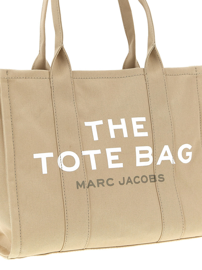 Marc Jacobs Beige Canvas Large Tote Bag - Stylish & Practical