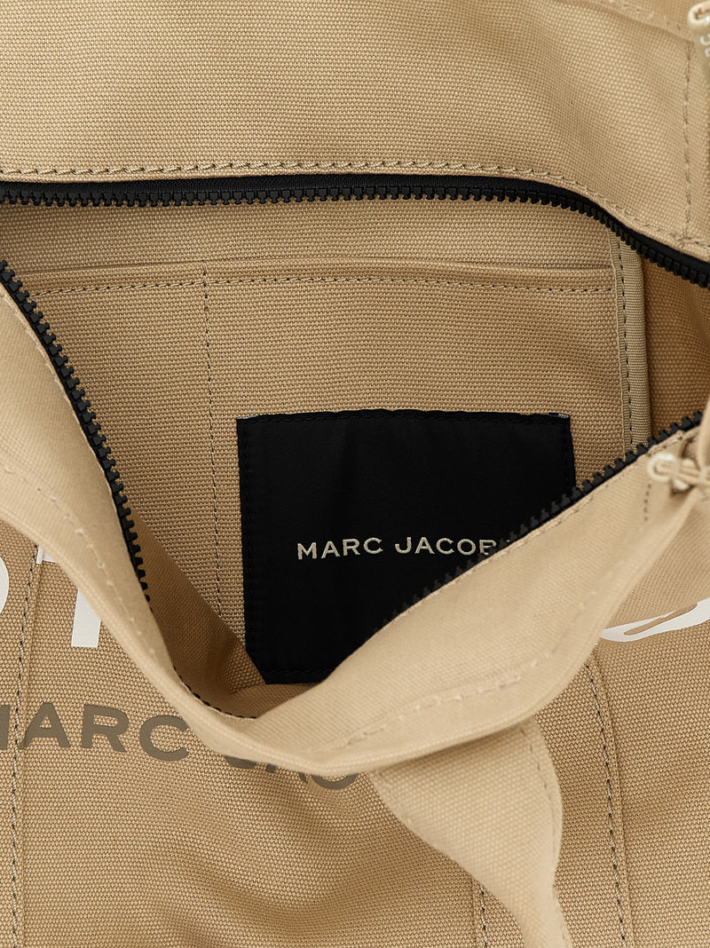 Marc Jacobs Beige Canvas Large Tote Bag - Stylish & Practical