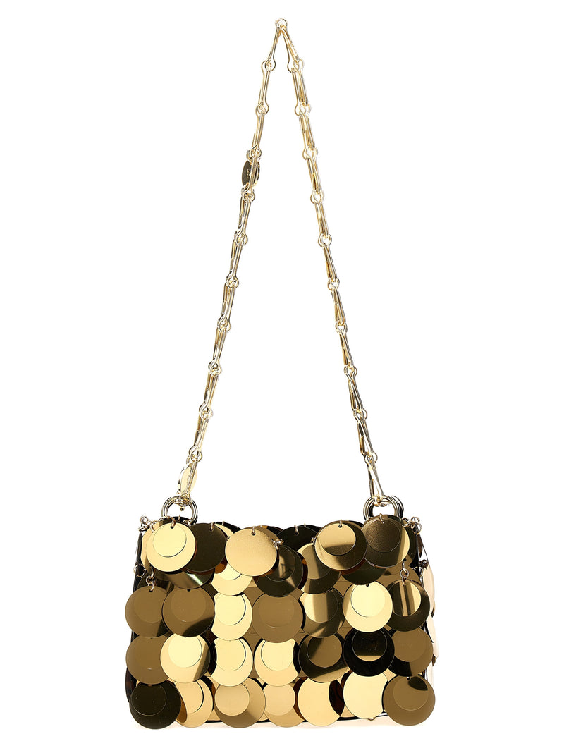 Paco Rabanne Sparkle Nano Gold Handbag
