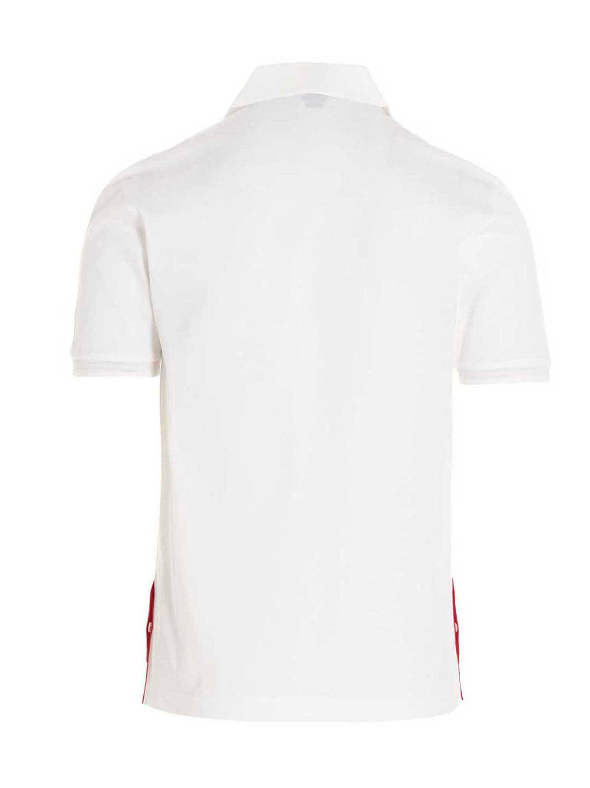 Polo en coton blanc Thom Browne