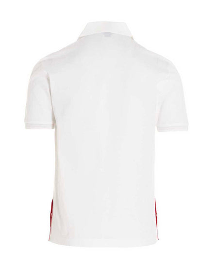Polo en coton blanc Thom Browne