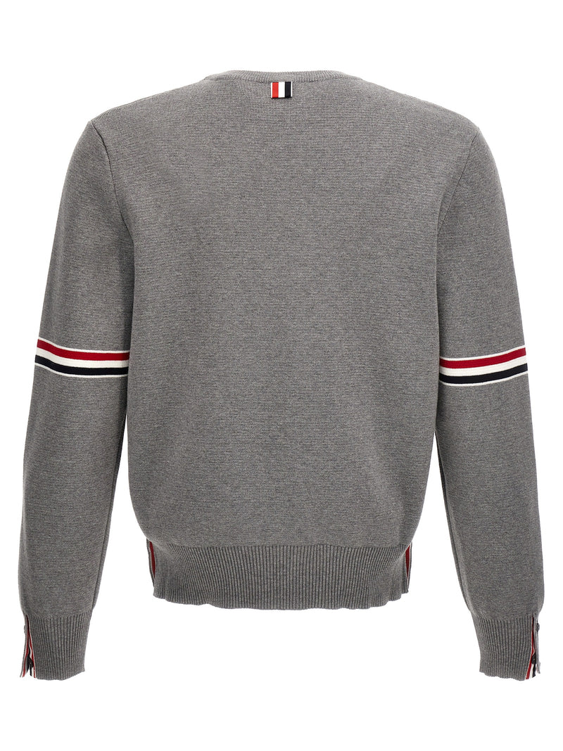 Gilet en coton gris Thom Browne