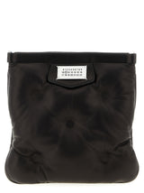 Sac bandoulière Maison Margiela noir en cuir d'agneau
