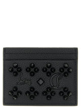 Christian Louboutin Black Calfskin 'Kios' Cardholder