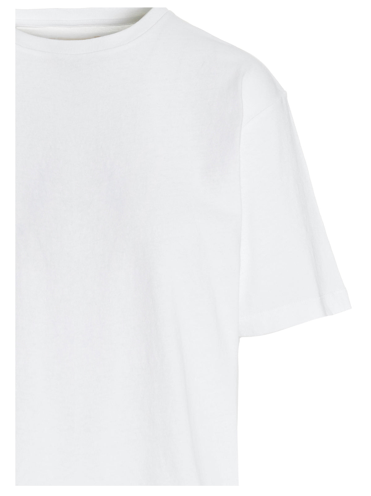 T-shirt en coton blanc Khaite