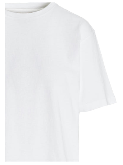 Khaite White Cotton T-Shirt