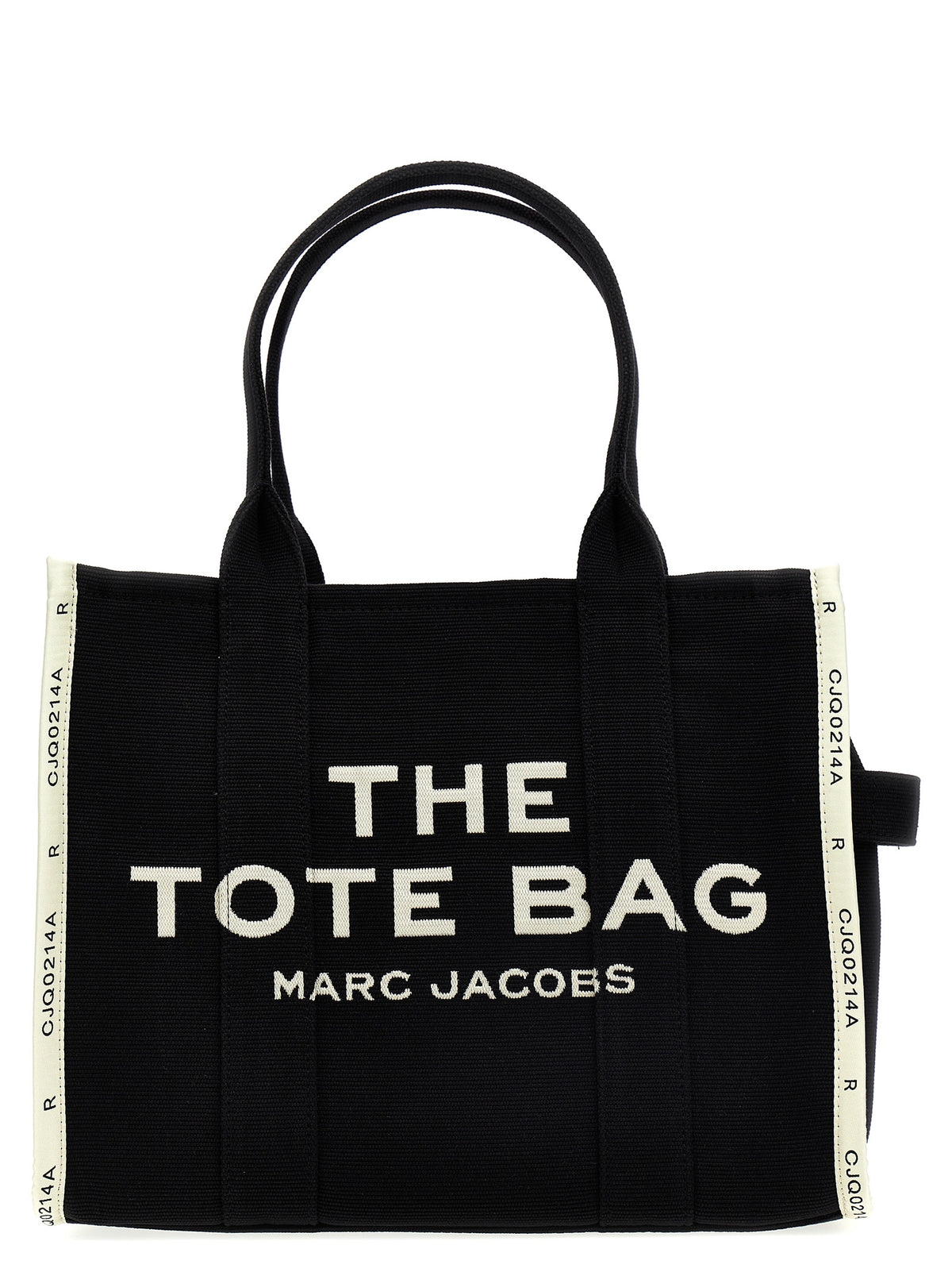 Sac cabas bicolore en coton Marc Jacobs