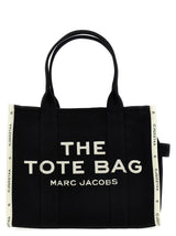 Sac cabas bicolore en coton Marc Jacobs