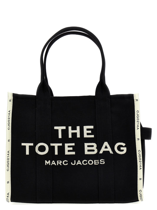 Sac cabas bicolore en coton Marc Jacobs