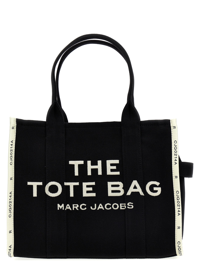 Sac cabas bicolore en coton Marc Jacobs