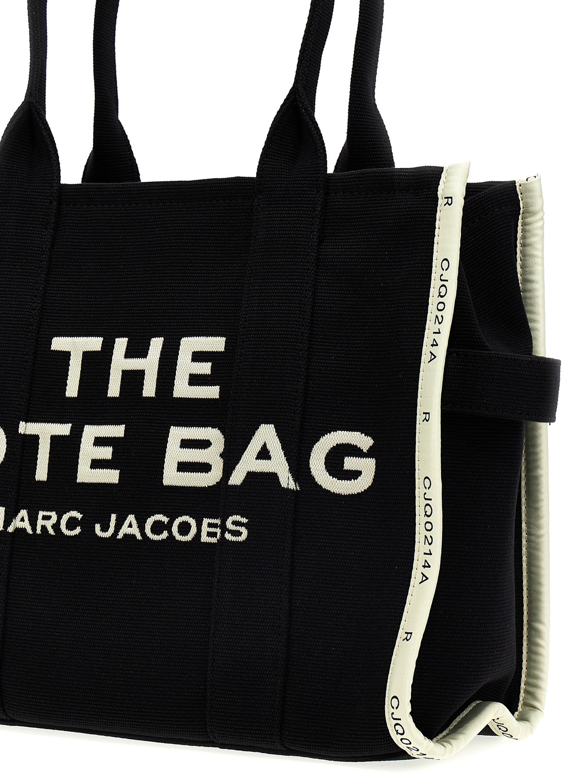 Sac cabas bicolore en coton Marc Jacobs