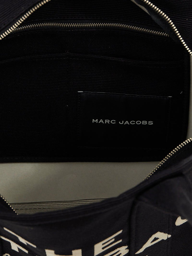 Sac cabas bicolore en coton Marc Jacobs