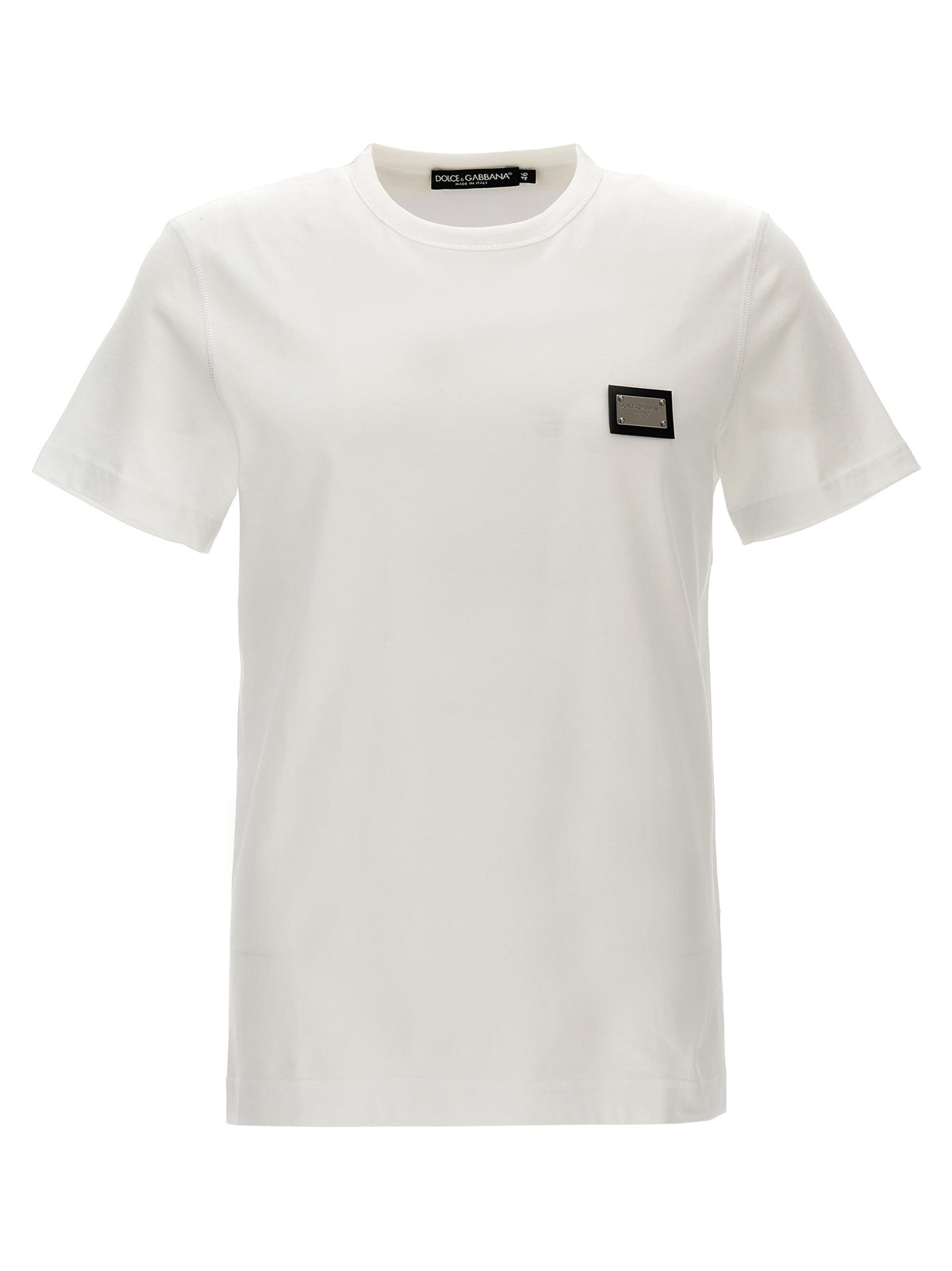 T-shirt en coton blanc Dolce &amp; Gabbana