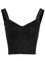 Débardeurs Dolce & Gabbana noirs en polyamide