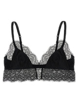 Dolce & Gabbana Black Silk Bra