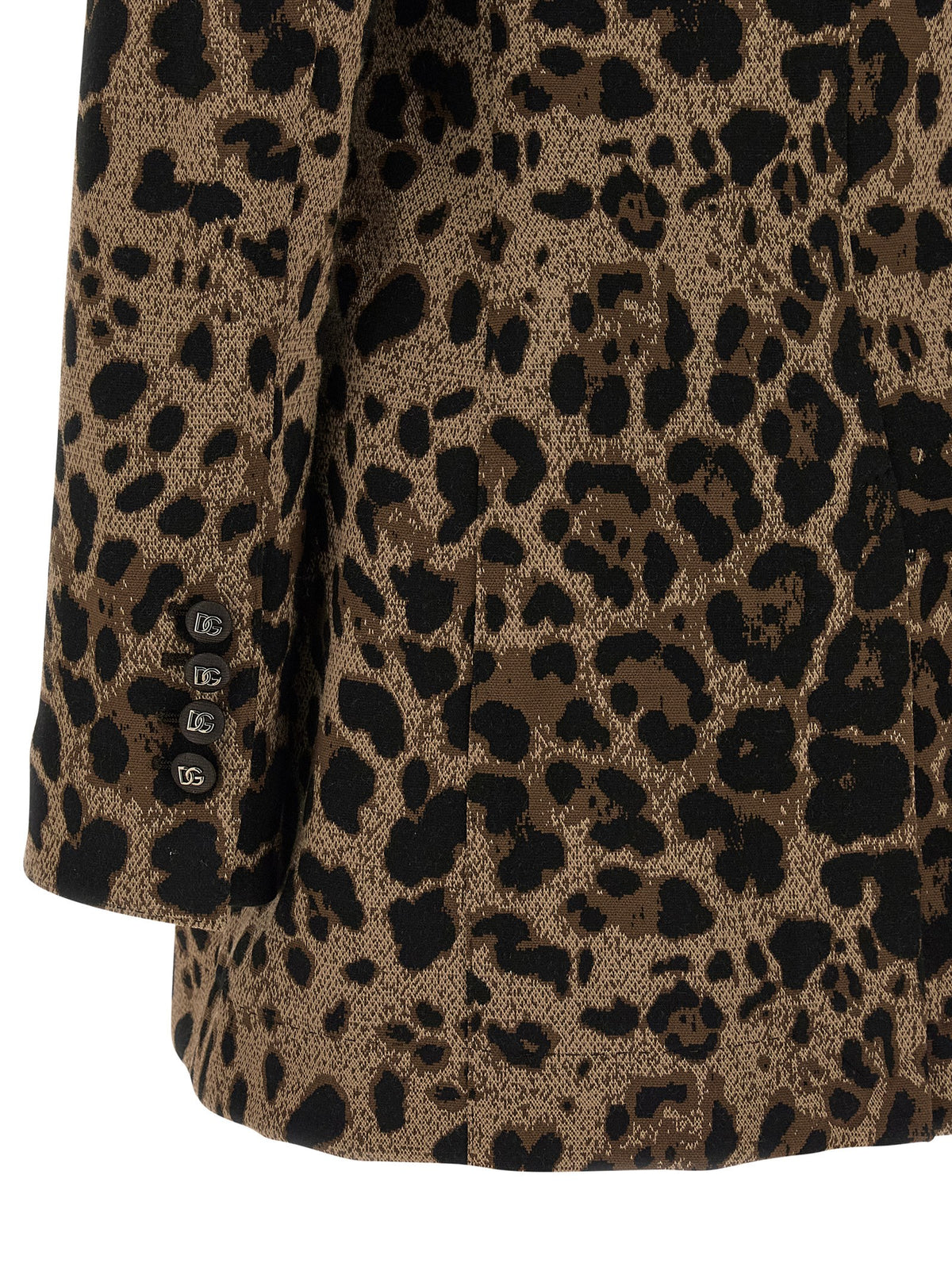 Dolce & Gabbana Turlington Brown Viscose Blazer