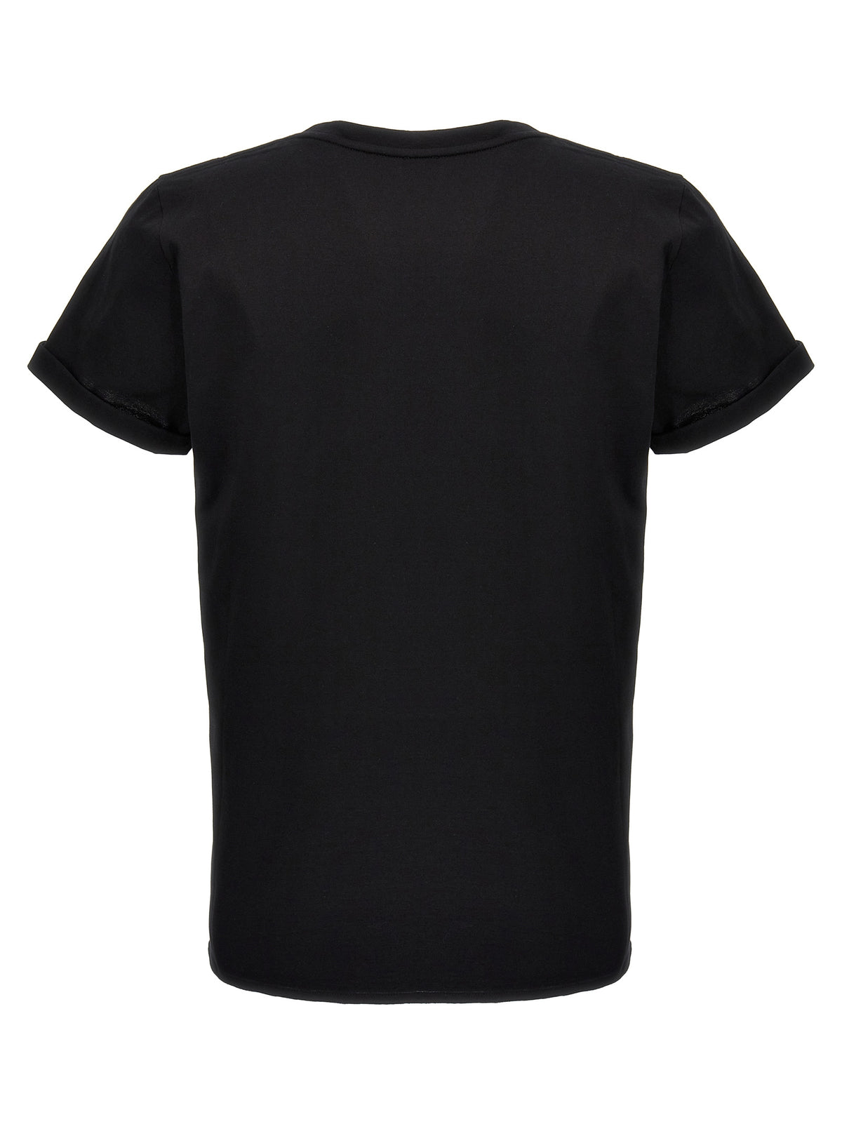 Saint Laurent Black Cotton T-Shirt