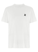 Golden Goose Bicolor Cotton T-Shirt - White/Black