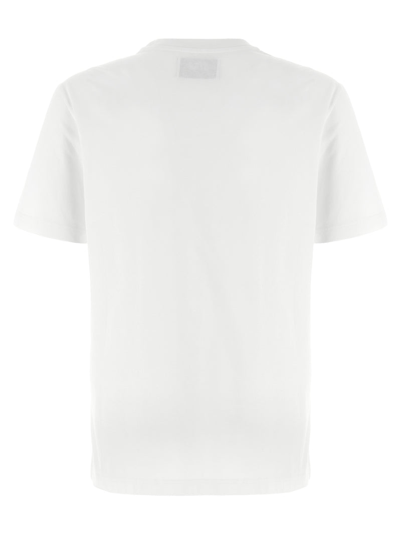 Golden Goose Bicolor Cotton T-Shirt - White/Black