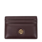 Versace Brown Leather Cardholder