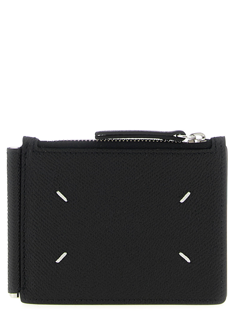 Maison Margiela Black Leather Leather Wallet