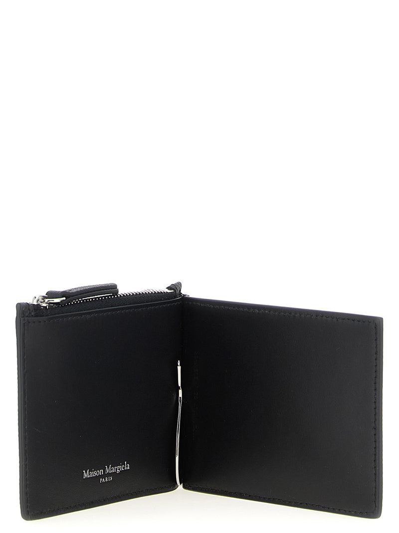 Maison Margiela Black Leather Leather Wallet
