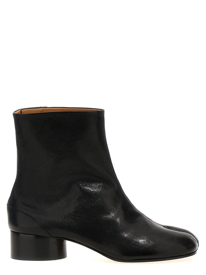Bottines Maison Margiela en cuir d'agneau noir