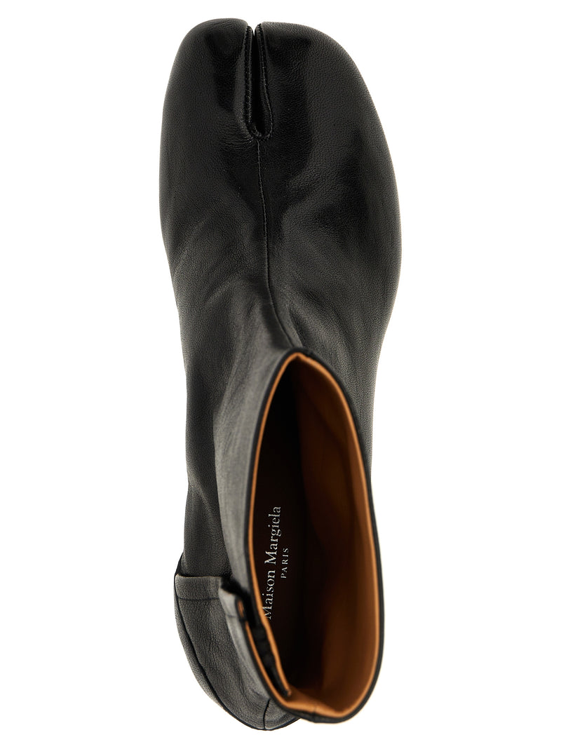 Bottines Maison Margiela en cuir d'agneau noir