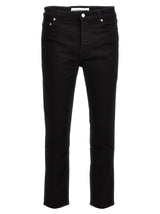 Department 5 Black Cotton Skinny Jeans