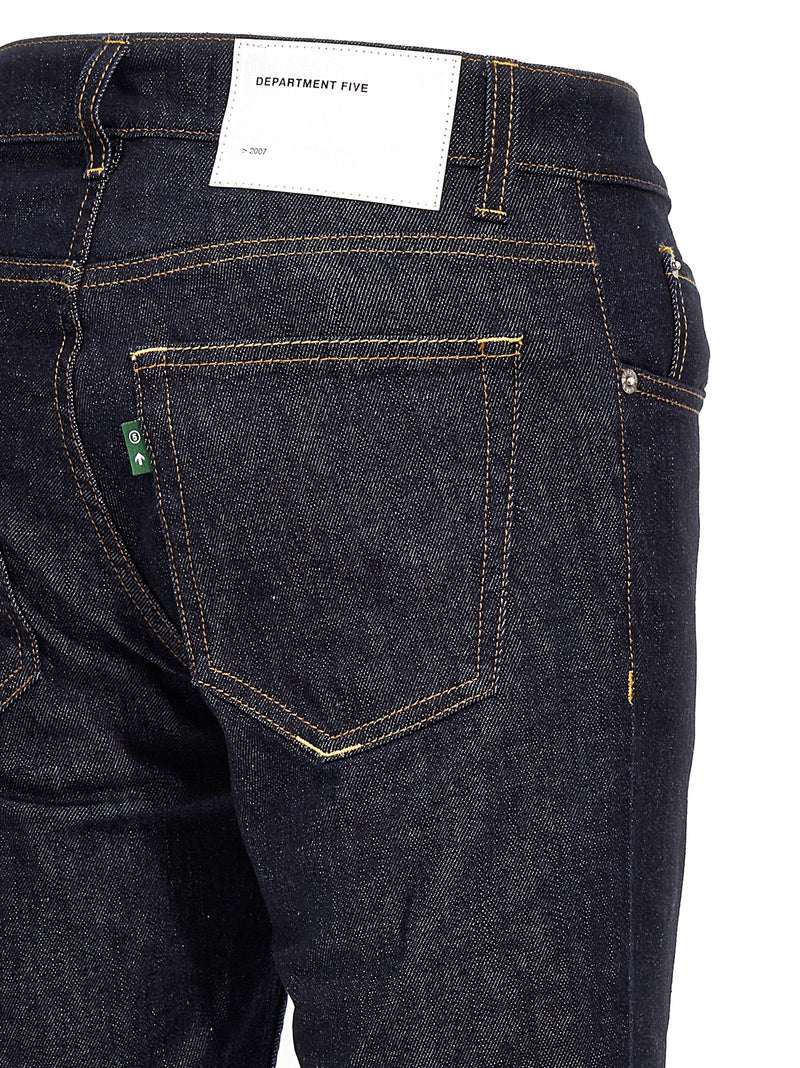 Department 5 Blue Cotton Jeans Denim