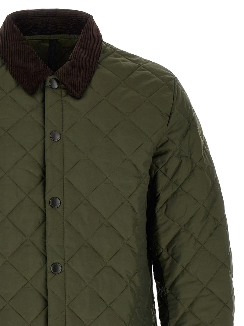 Veste Barbour longue en polyamide bicolore