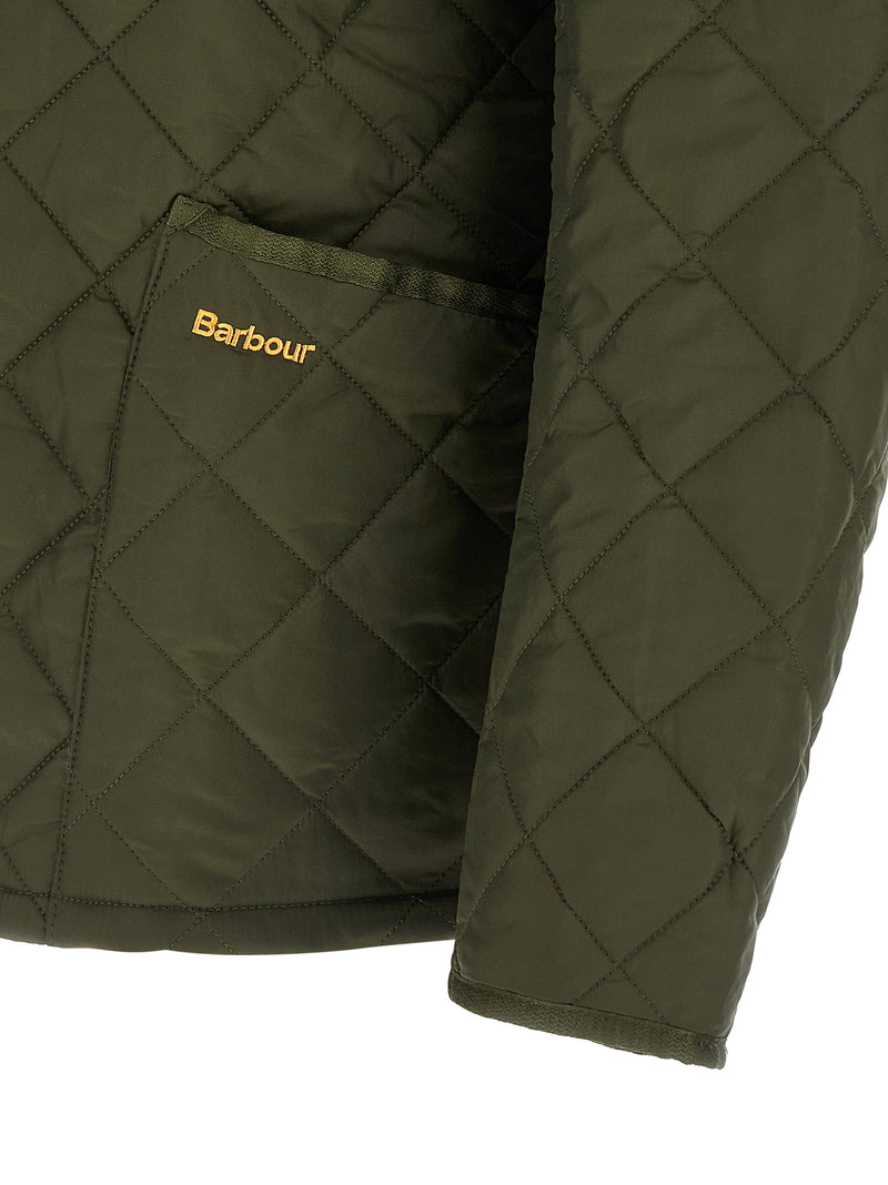 Veste Barbour longue en polyamide bicolore