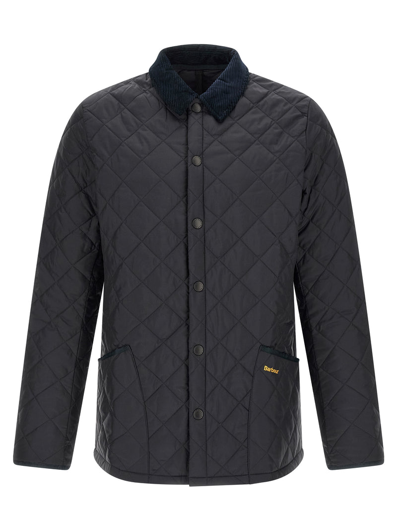 Barbour Heritage Liddesdale Blue Polyamide Full-Length Jacket