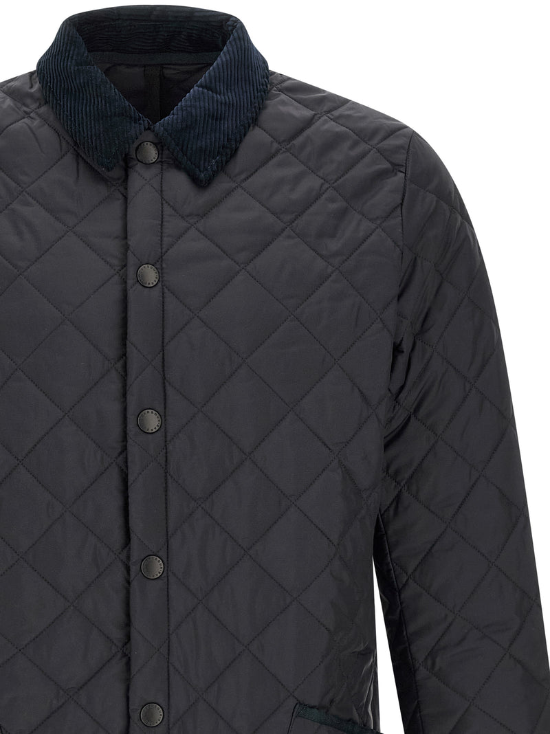 Barbour Heritage Liddesdale Blue Polyamide Full-Length Jacket