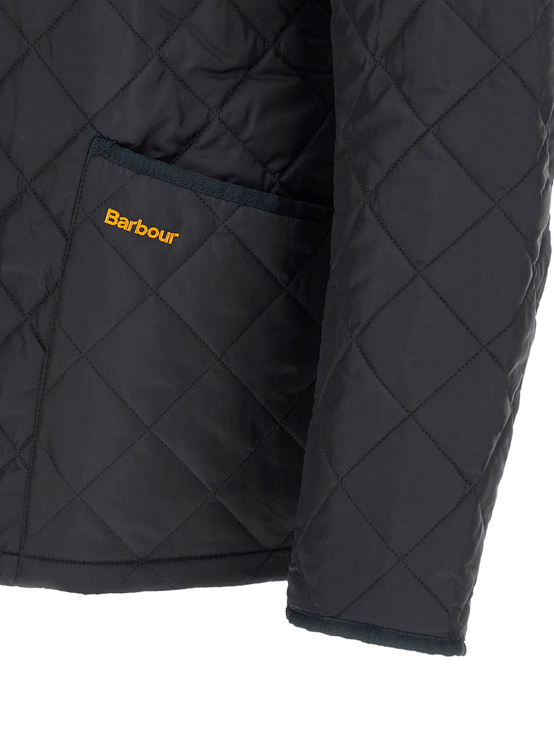 Barbour Heritage Liddesdale Blue Polyamide Full-Length Jacket